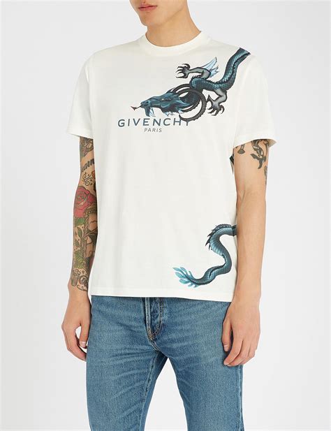 givenchy dragon tshirt|Givenchy t shirts for men.